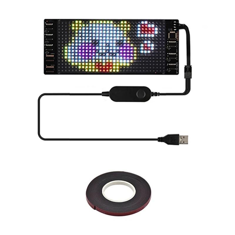 LED ȼ г, USB 5V  LED , RGB ũ ؽƮ ִϸ̼ ÷,  